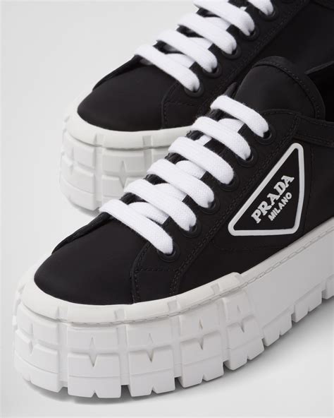 prada double wheel trainers|prada shoes for women.